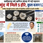 महासमुंद में चमकी किस्मत: बलौदा-बेलमुंडी डायमंड ब्लॉक में मिले 5 हीरे, छत्तीसगढ़ की खनिज संपदा को मिली नई पहचान