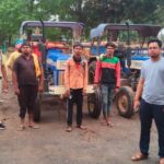 धमतरी में रेत माफियाओं पर प्रशासन का बड़ा एक्शन, अवैध रेत परिवहन करते 8 ट्रैक्टर जब्त