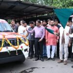 धरसींवा को मिली निःशुल्क अत्याधुनिक एम्बुलेंस की सौगात, CM विष्णुदेव साय ने दिखाई हरी झंडी